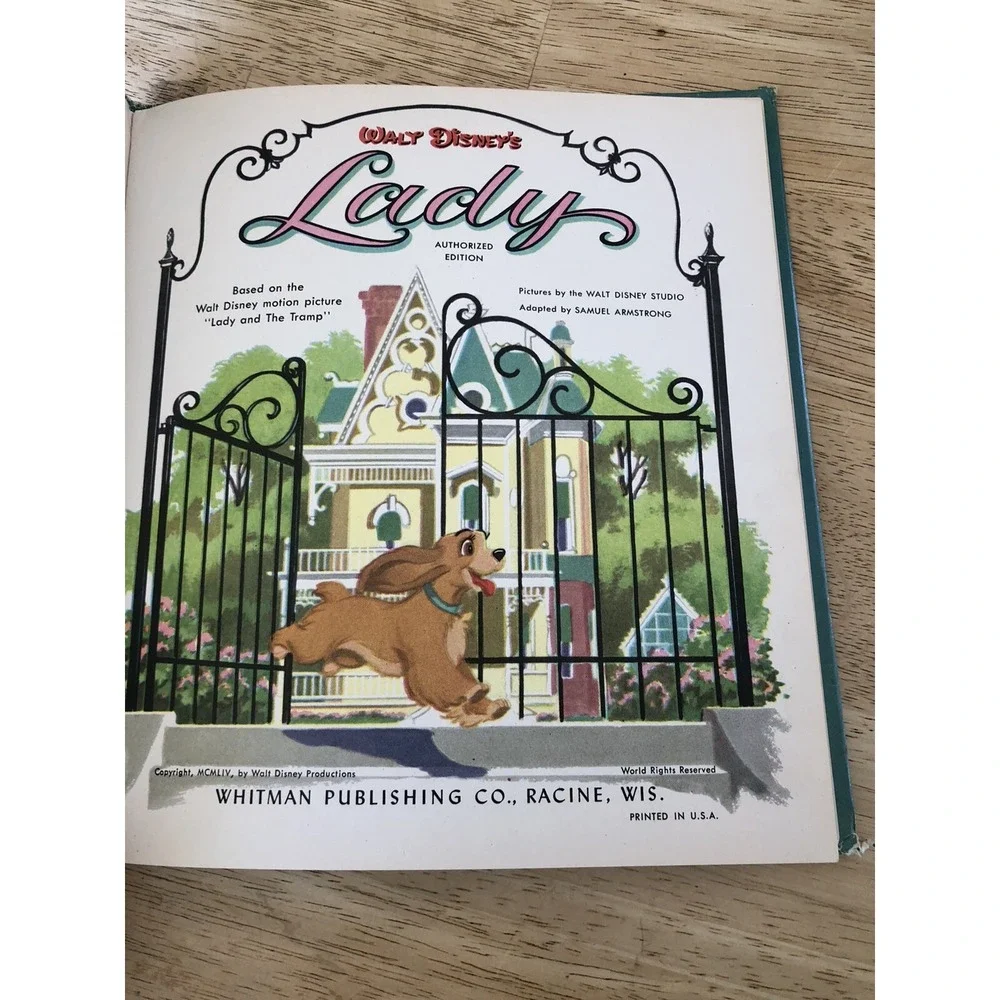 Walt‎ Disney's Lady~Whitman Children's Cozy Corner Book Vintage
